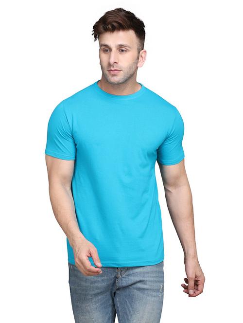 men plain round neck t-shirt - 21274759 - Very Small Image - 1