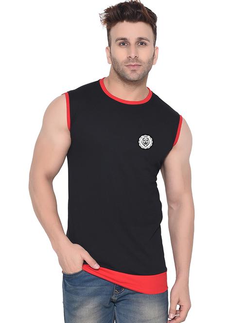 men plain sleeveless t-shirt - 21274894 - Very Small Image - 1