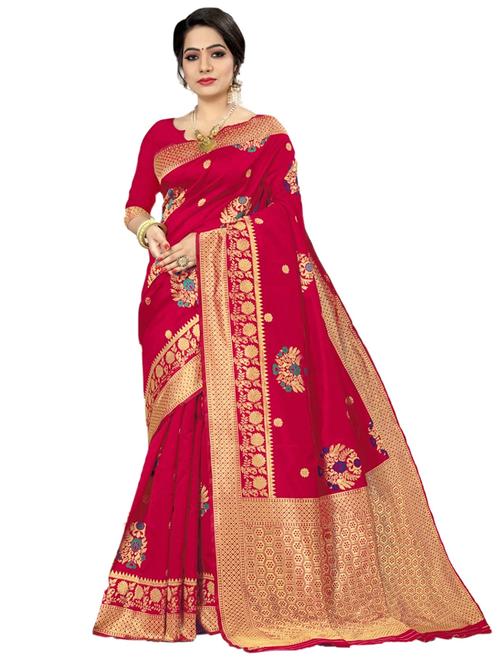 women self design banarasi saree - 21275759 - Very Small Image - 1