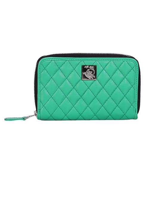 green leather wallet - 21276369 - Very Small Image - 1