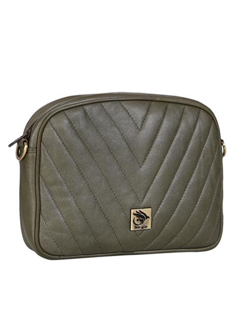 green leather sling bag - 21276646 - Very Small Image - 1