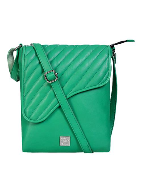 green leather sling bag - 21276648 - Very Small Image - 1