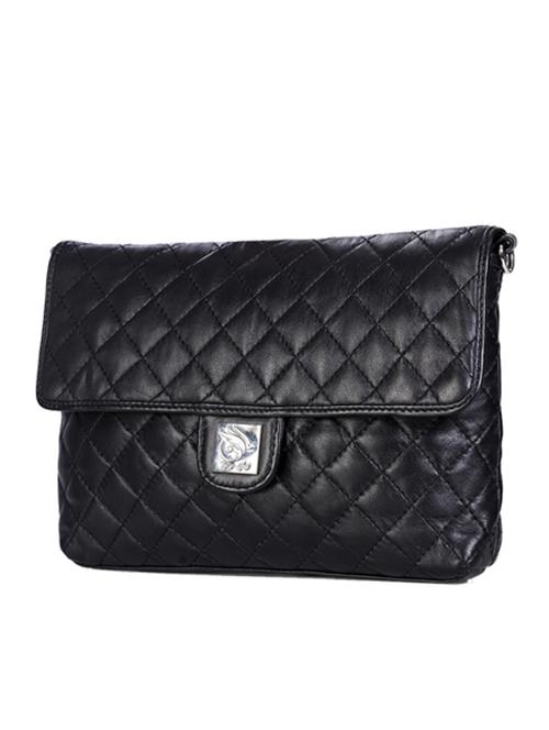 black leather sling bag - 21276650 - Very Small Image - 1