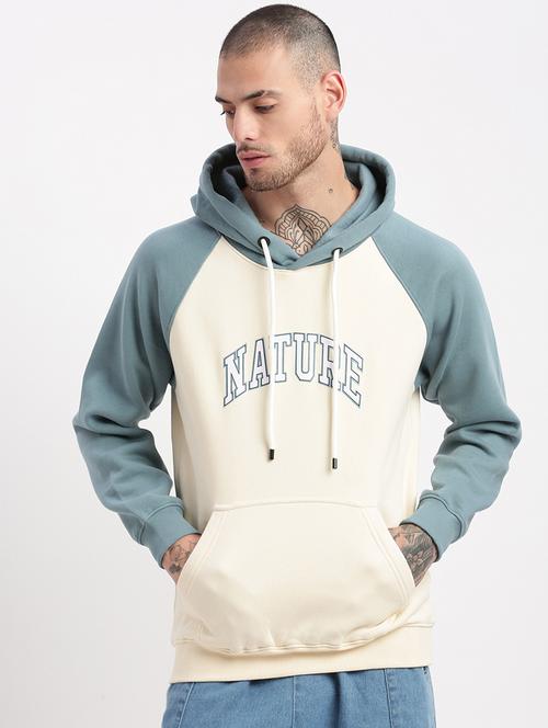 men long sleeved color block sweatshirt - 21276849 - Very Small Image - 1