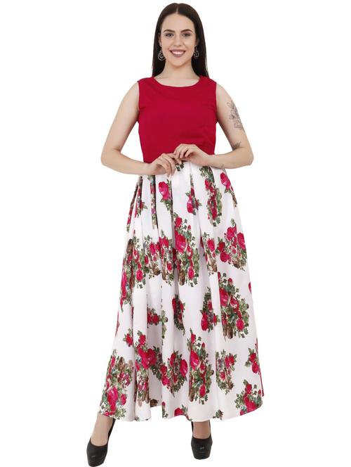 multi colored crepe gown dress - 21277804 - Very Small Image - 1