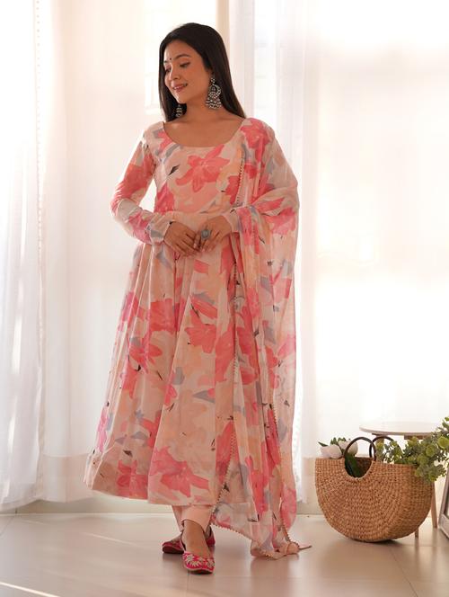 women kurta pant set with dupatta - 21278137 - Very Small Image - 1