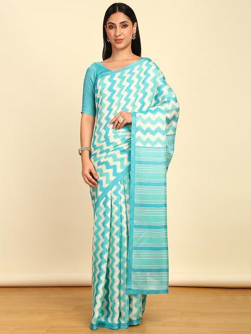 women printed saree - 21280494 - Very Small Image - 1
