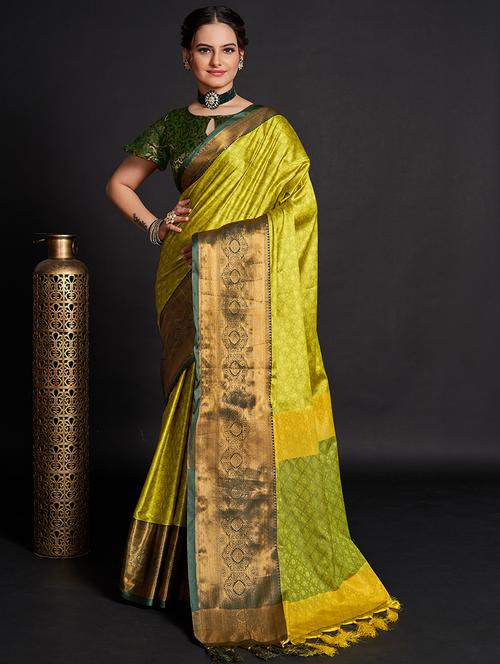 women self design banarasi saree - 21286474 - Very Small Image - 1
