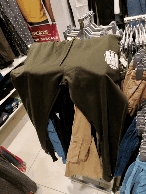 olive terry track pant - 21286923 - Very Small Image - 1
