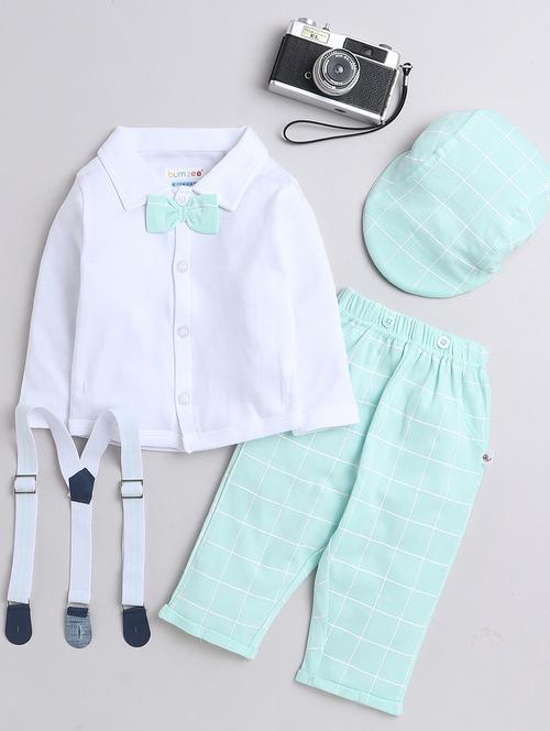 boys cotton full lenght suit set - 21287795 - Very Small Image - 1