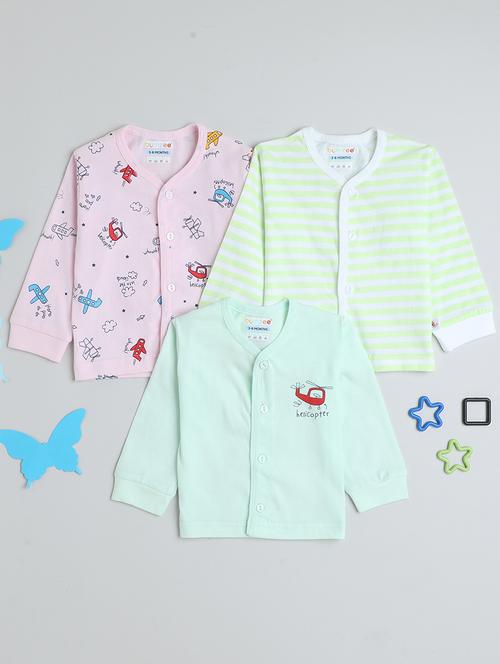kids pack of 3 printed t-shirts - 21287801 - Very Small Image - 1
