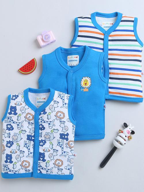 kids pack of 3 printed t-shirts - 21287807 - Very Small Image - 1