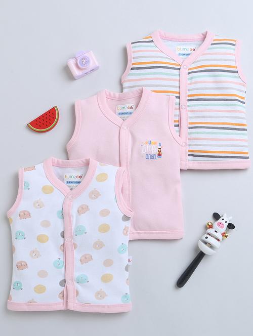 kids pack of 3 printed tees - 21287924 - Very Small Image - 1