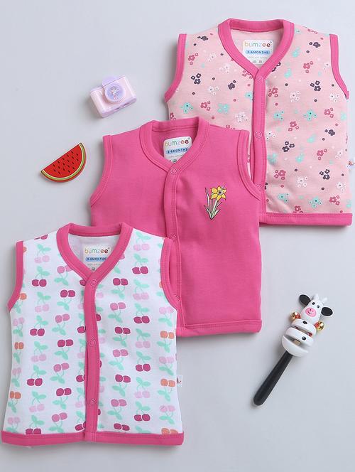 kids pack of 3 printed tees - 21287925 - Very Small Image - 1