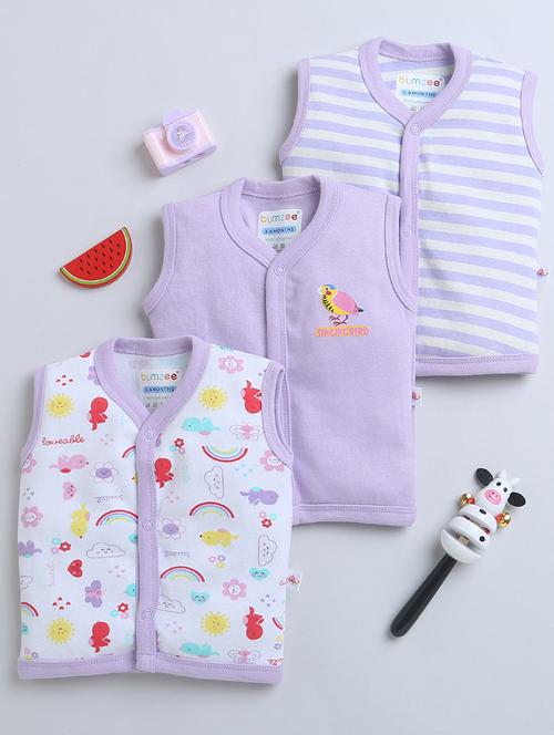 kids pack of 3 printed tees - 21287927 - Very Small Image - 1