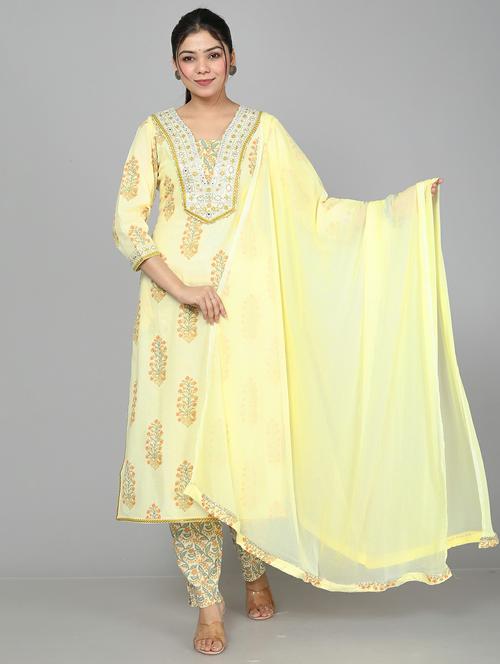 women printed suit set - 21289019 - Very Small Image - 1