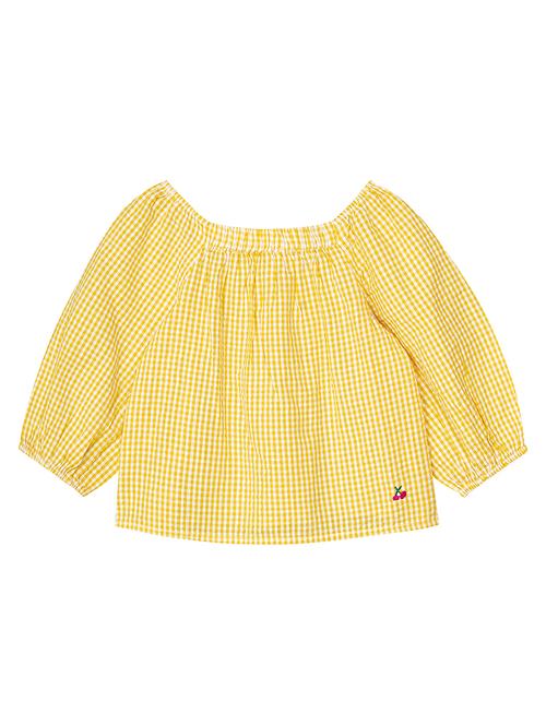 yellow cotton all over print tee - 21290015 - Very Small Image - 1