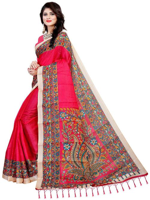 women printed saree - 21298492 - Very Small Image - 1