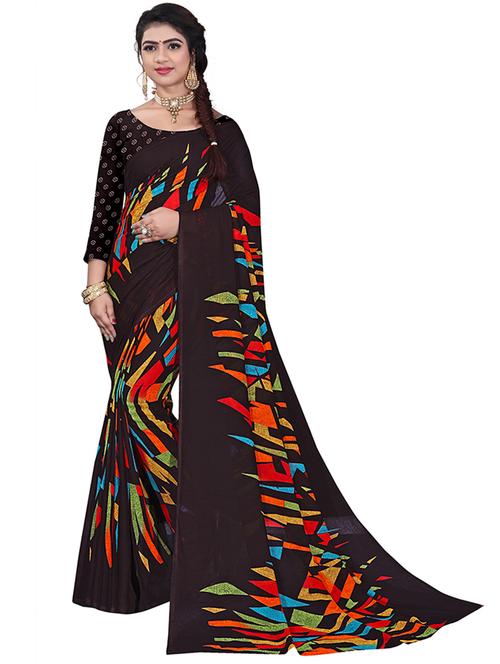 women printed saree - 21298778 - Very Small Image - 1