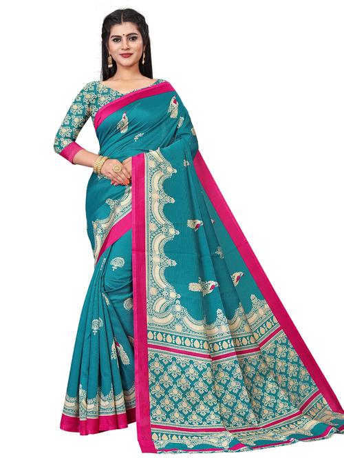 women printed saree - 21299650 - Very Small Image - 1