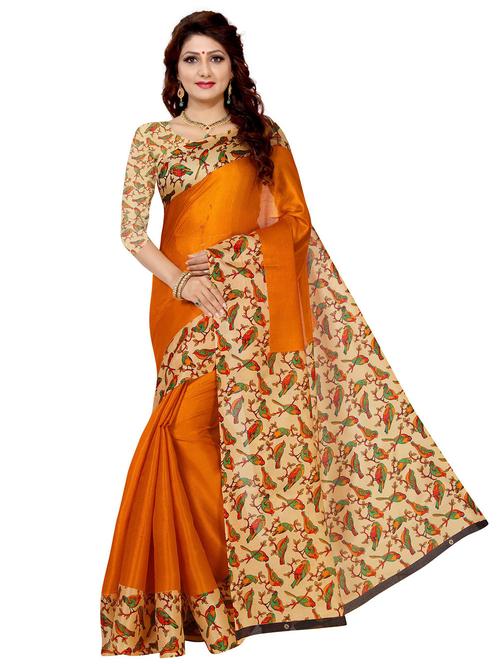 women yellow mysore saree - 21300336 - Very Small Image - 1