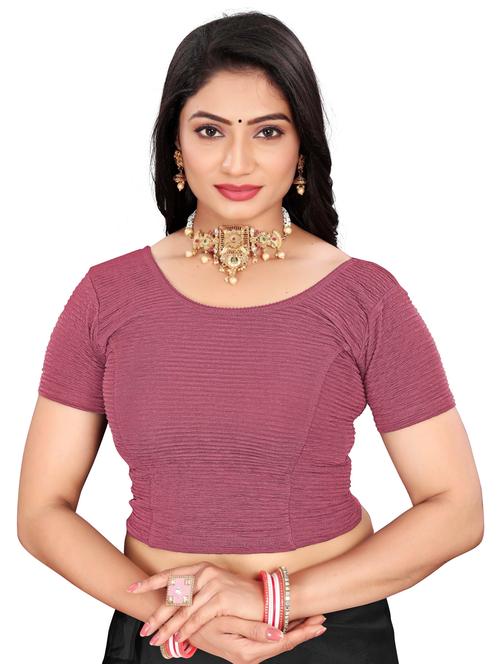 women solid stitched blouse - 21302739 - Very Small Image - 1