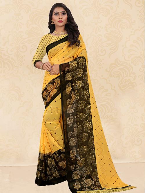 women printed saree - 21303308 - Very Small Image - 1