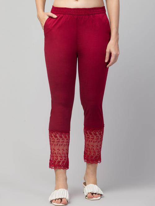 women self-designed cigarette pant trouser - 21304604 - Very Small Image - 1
