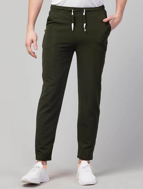 men solid mid rise ankle length track pant - 21304760 - Very Small Image - 1