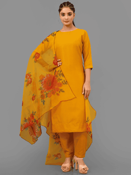 women yellow suit set - 21305716 - Very Small Image - 1