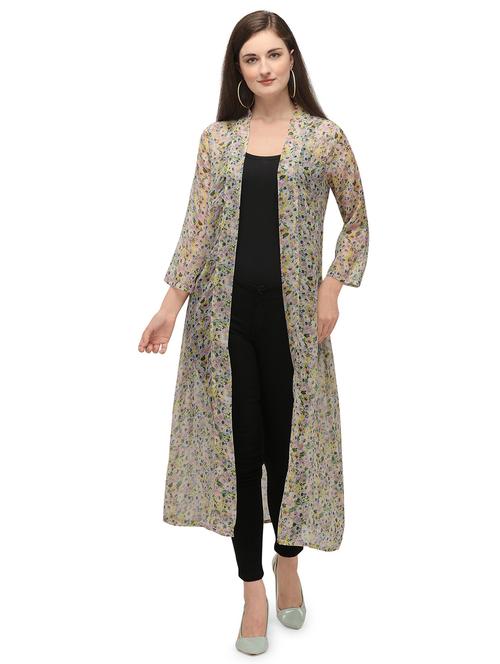 multicolored cotton blend regular shrug - 21306213 - Very Small Image - 1