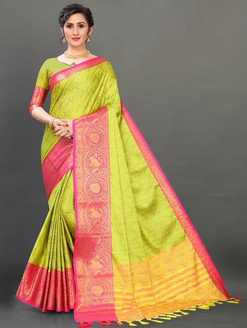 women self design banarasi saree - 21309878 - Very Small Image - 1