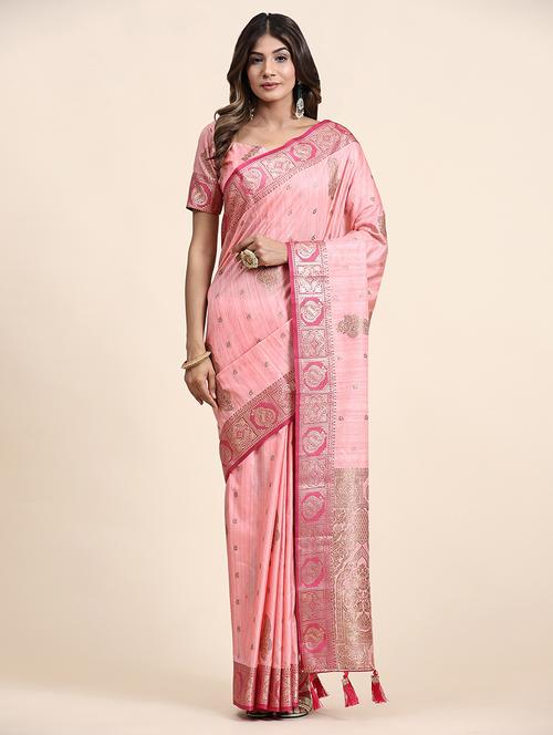 women self design banarasi saree - 21310019 - Very Small Image - 1