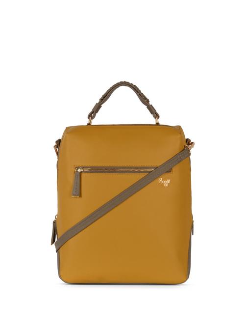 yellow pvc regular backpack - 21312595 - Very Small Image - 1