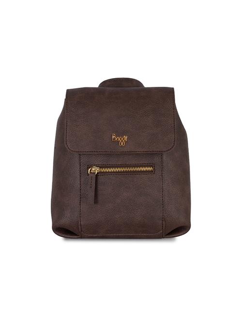 brown pvc regular backpack - 21312697 - Very Small Image - 1