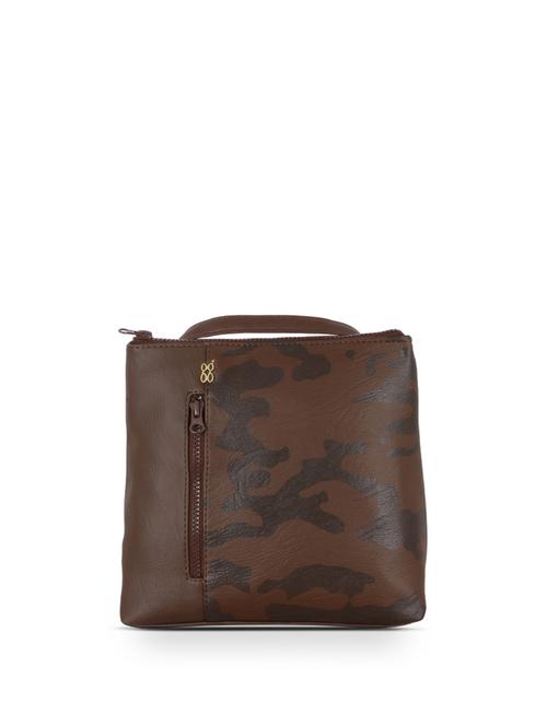 brown pvc regular backpack - 21312777 - Very Small Image - 1