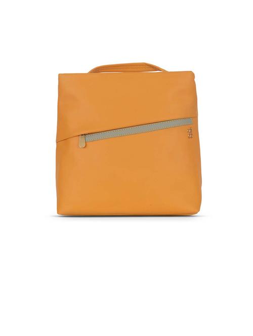yellow pvc regular backpack - 21312805 - Very Small Image - 1