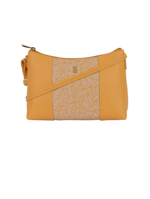 yellow pvc sling bag - 21313164 - Very Small Image - 1