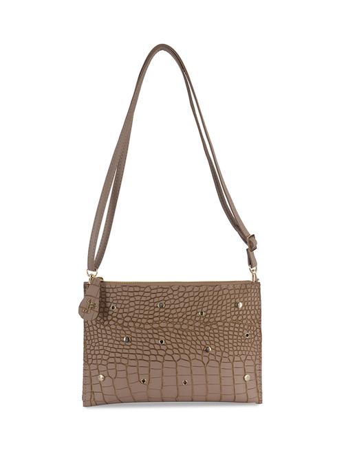 women textured sling bag - 21313308 - Very Small Image - 1