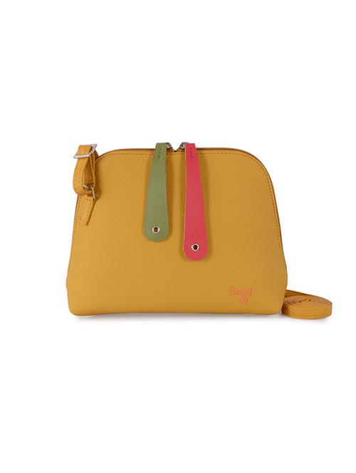 yellow pvc sling bag - 21313410 - Very Small Image - 1