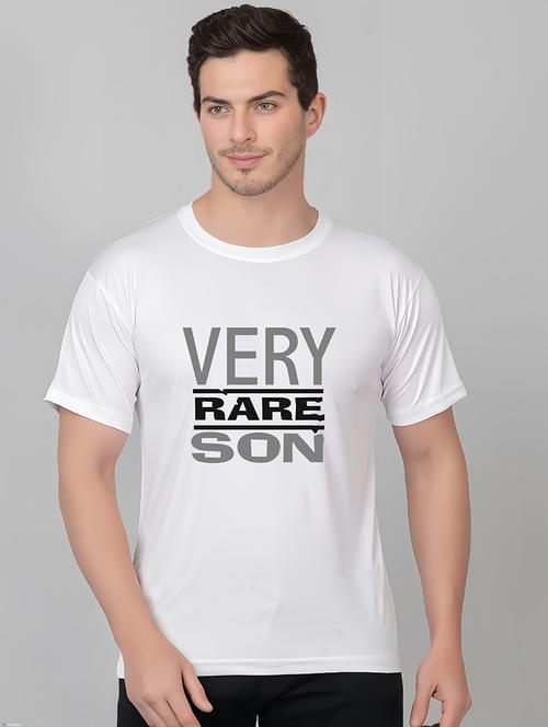 men round neck front printed t-shirt - 21315021 - Very Small Image - 1