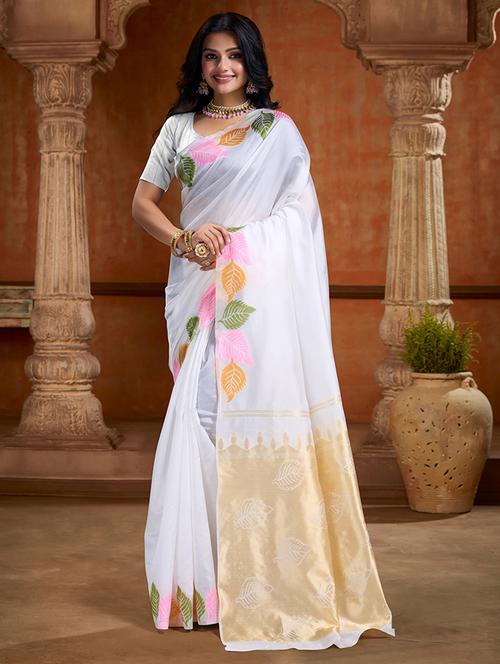 women self design banarasi saree - 21316466 - Very Small Image - 1
