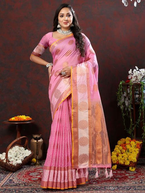 women self design kanjivaram saree - 21316759 - Very Small Image - 1