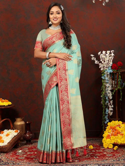 women self design banarasi saree - 21316944 - Very Small Image - 1