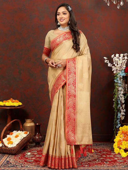 women self design banarasi saree - 21316945 - Very Small Image - 1