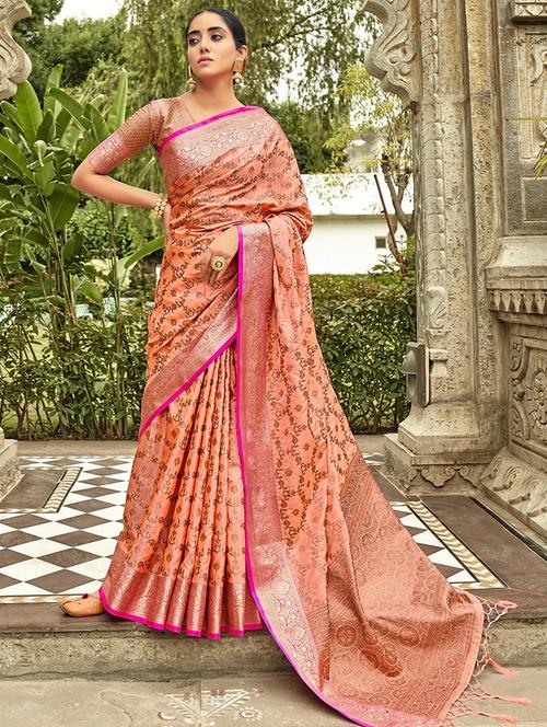 women self design banarasi saree - 21317531 - Very Small Image - 1