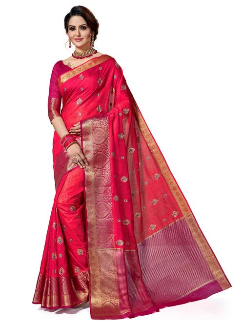 women self design banarasi saree - 21318407 - Very Small Image - 1