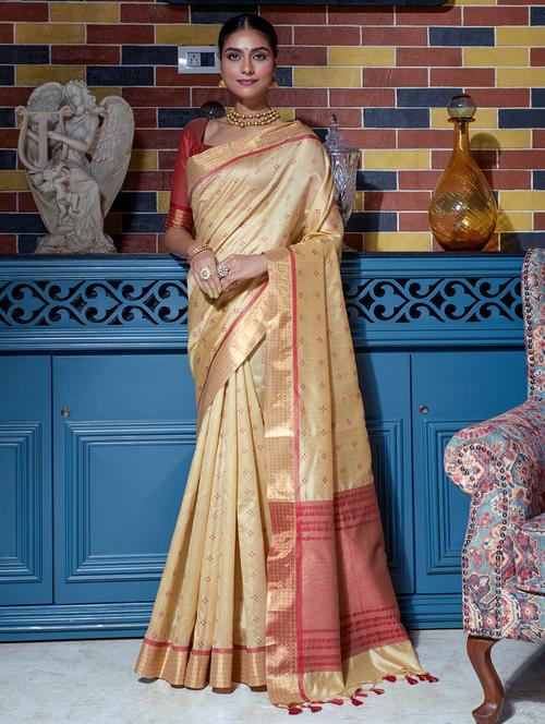 women self design bordered saree - 21321374 - Very Small Image - 1
