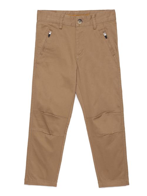boys solid casual trouser - 21321579 - Very Small Image - 1