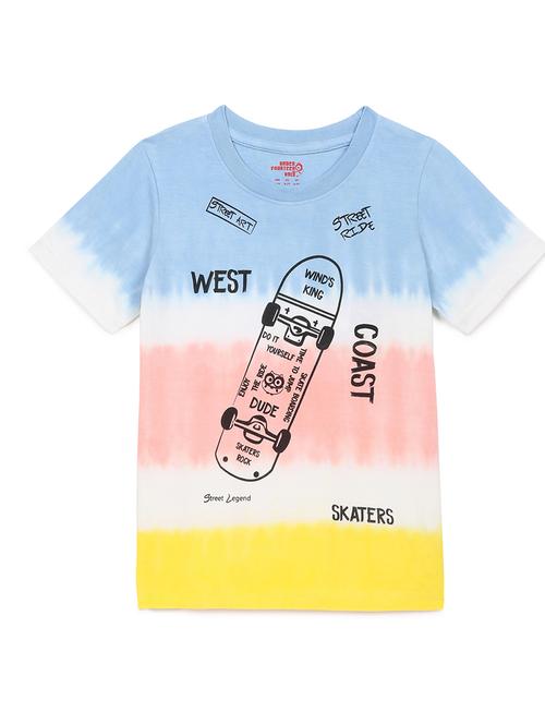 multicolored cotton t-shirt - 21321681 - Very Small Image - 1
